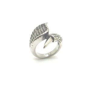 Stainless Steel Big Claw Ring